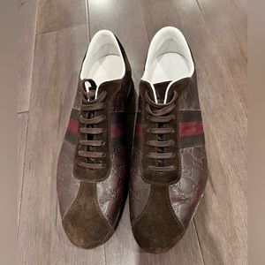 GUCCI leather sneakers
